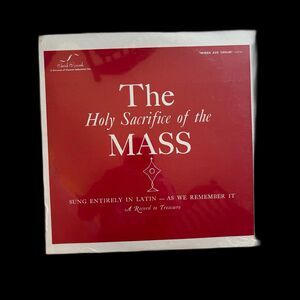 A Parish High Mass; the Holy Sacrifice of the Mass; Latin Missa Ave Verum LP